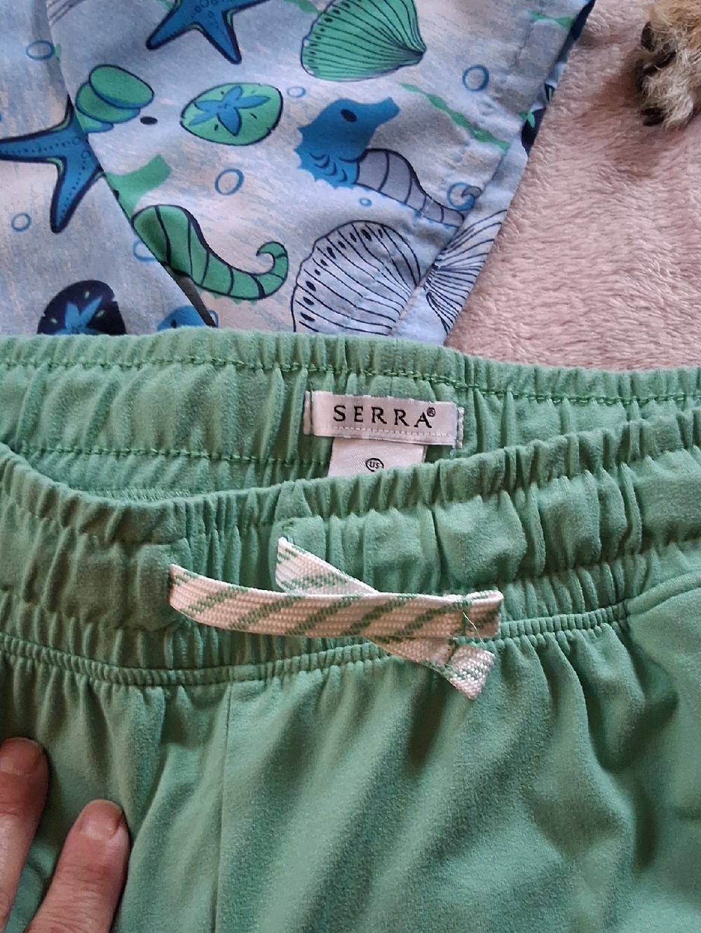 Serra Womens Scrub SetOcean Sea - Light Green/Blue - Picture 5 of 8